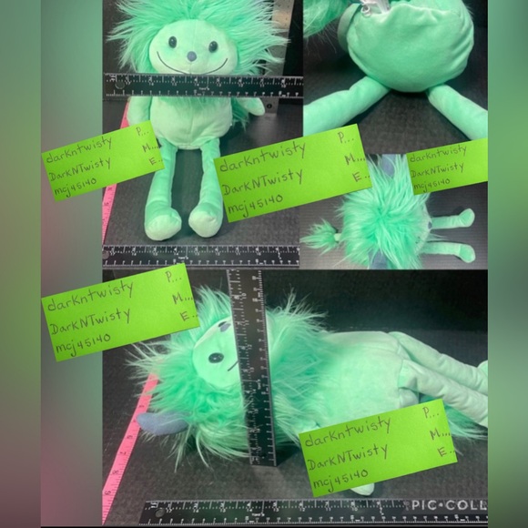 LAST SET! BNWT Jellycat Monster Set of 5 Cosmos, Jinx, Gibbles, Luda, Zeke! - Picture 13 of 15